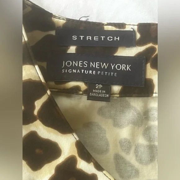 Jones New York Cheetah dress 🐆 - Picture 3 of 4